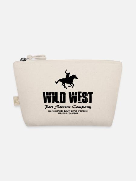 Western Riding - Westernreiten - Bio-Täschchen - Natur - Vorne