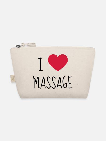 Massage / Masseur / Masseuse / Métier / Job - Trousse biologique - nature - Devant