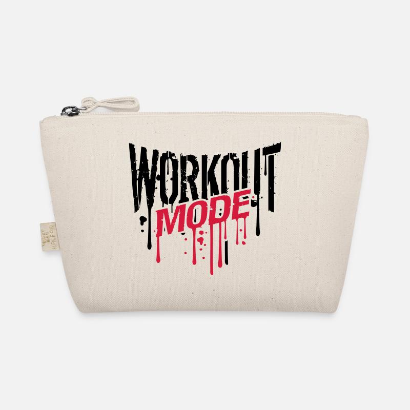 workout mode graffiti tropfen gym spray beast cool Bio-Täschchen