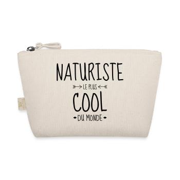 Naturismus / FKK / Nudismus / Naturist - Bio-Täschchen - Natur - Vorne