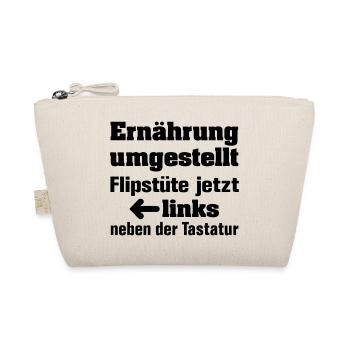 Salzstangen / Flips / Diät / Umstellung / naschen - Bio-Täschchen - Natur - Vorne