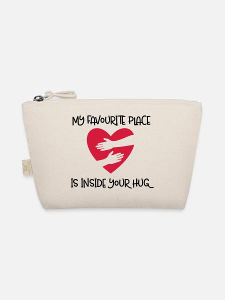 hug - Organic Pouch - nature - Front