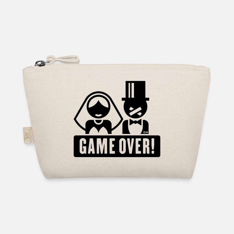 Game Over! (Bräutigam / JGA / Pflaster) Bio-Täschchen