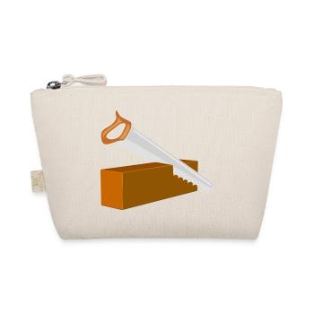 Saw Carpenter - Organic Pouch - nature - Front