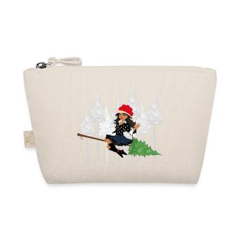 Modern Black Forest Witch Bollenhut Broom - Organic Pouch - nature - Front