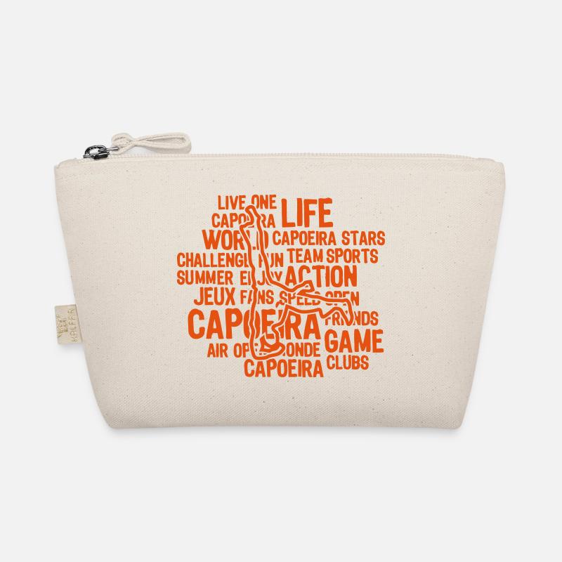 capoeira text words Organic Pouch
