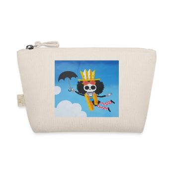 one piece Brook Skelet Anime Sky himmel Wolken Tot - Bio-Täschchen - Natur - Vorne