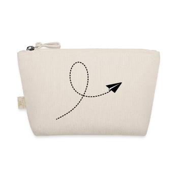 Avion en papier avec trajectoire - Trousse biologique - nature - Devant