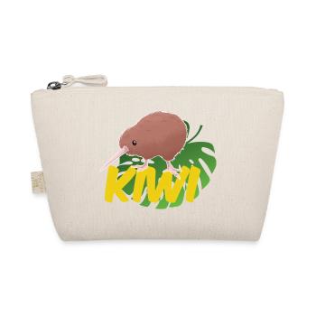 Kiwi on a leaf - Organic Pouch - nature - Front