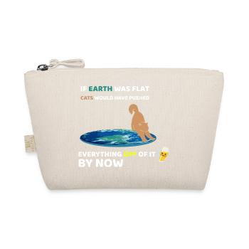 If the Earth was flat - Organic Pouch - nature - Front