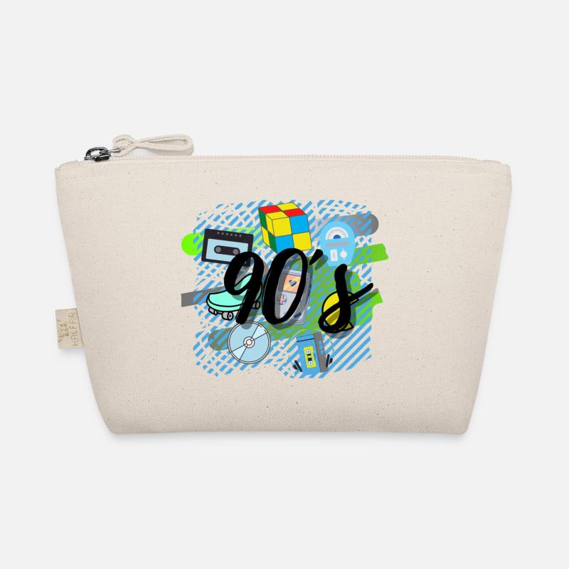 90er - Bio-Täschchen - Natur