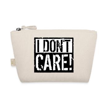I do not care - Organic Pouch - nature - Front