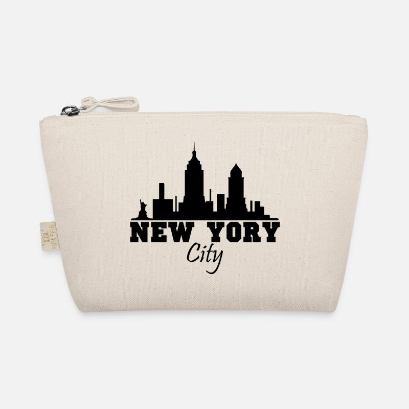 New York - Bio-Täschchen - Natur