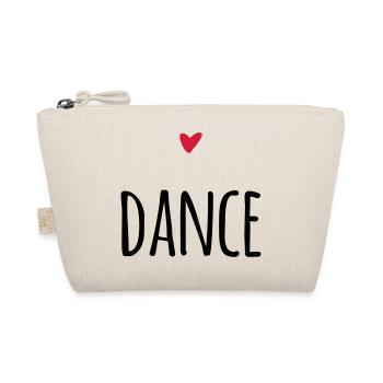 Cute dance design for everyone who loves dancing - Organic Pouch - nature - Front