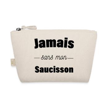 Jamais sans mon saucisson - Trousse biologique - nature - Devant