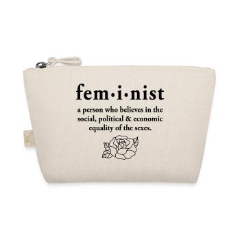 Feministische Definition - Bio-Täschchen - Natur - Vorne