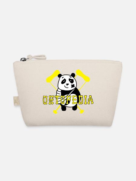 Panda Orthopädie - Bio-Täschchen - Natur - Vorne