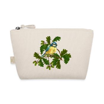 Tit bird - Organic Pouch - nature - Front
