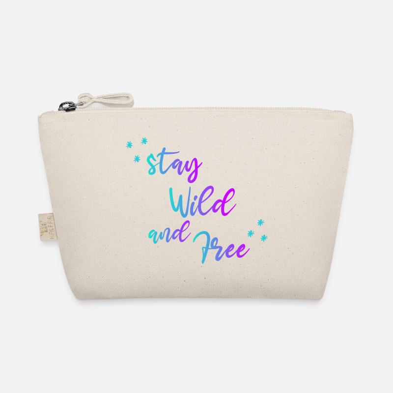 WILD FREE GRADIENT BLUE PURPLE Organic Pouch