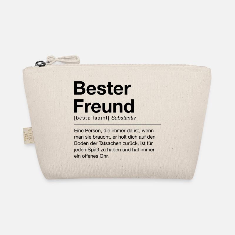 Bester Freund - Bio-Täschchen - Natur