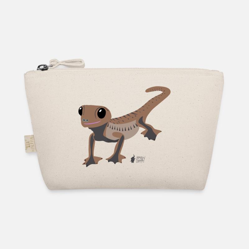 Gecko - Bio-Täschchen - Natur