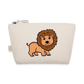 Lion doux pour enfants - Lion doux pour bébés - Trousse biologique - nature - Devant