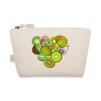 Liebe Kiwi - Bio-Täschchen - Natur - Vorne