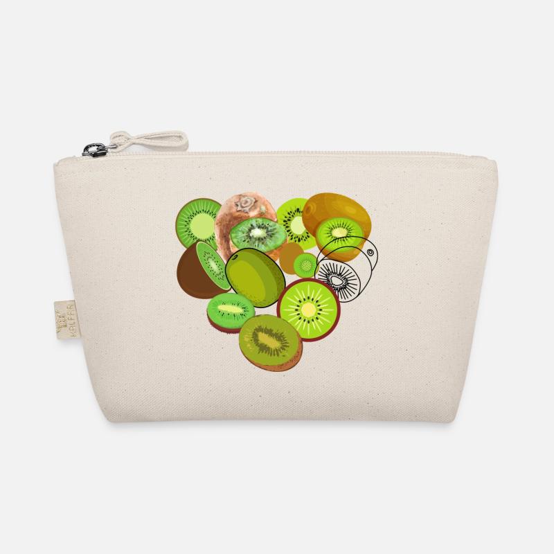 Liebe Kiwi - Bio-Täschchen - Natur