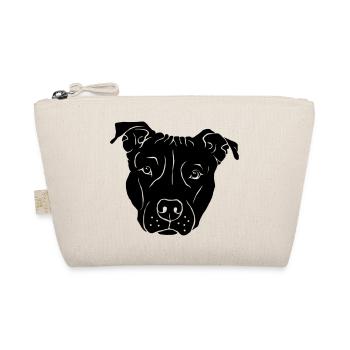 Staffordshire Bull Terrier Dark - Organic Pouch - nature - Front