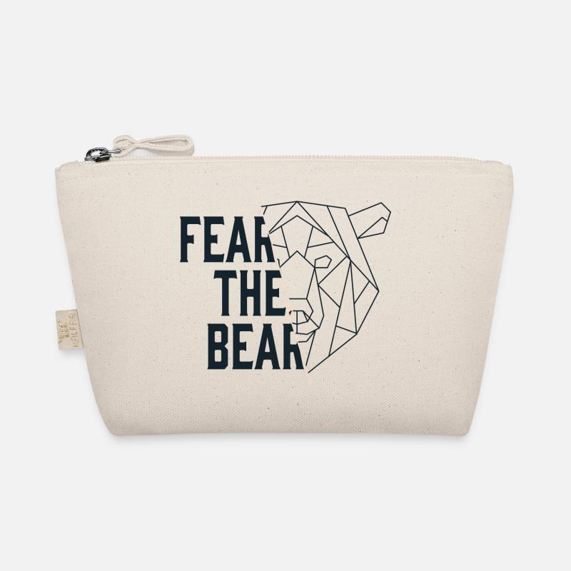 Fear The Bear Bear Bear Stock Exchange Trading Organic Pouch