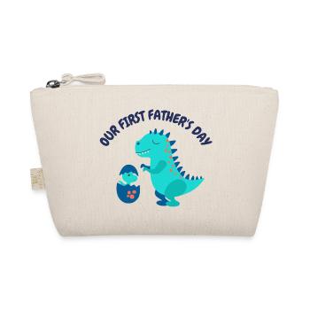 OUR FIRST FATHER'S DAY - Organic Pouch - nature - Front