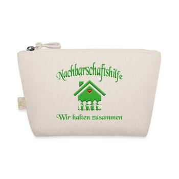 Nachbarschaftshilfe - Wir halten zusammen - Bio-Täschchen - Natur - Vorne