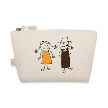 meinbauer stick man - Organic Pouch - nature - Front