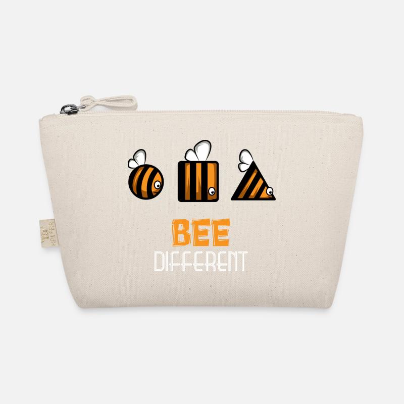 Bee Different Unterschiedliche und einzigartige Ge - Bio-Täschchen - Natur