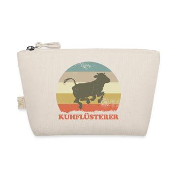 Kuhflüsterer Landwirt Viehwirt Bauer - Bio-Täschchen - Natur - Vorne