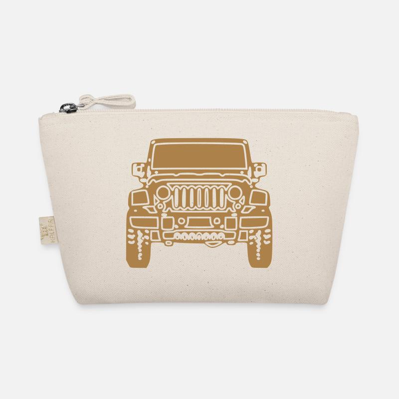Wrangler vorne - Bio-Täschchen - Natur