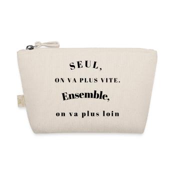SEUL ON VA PLUS VITE - Trousse biologique - nature - Devant
