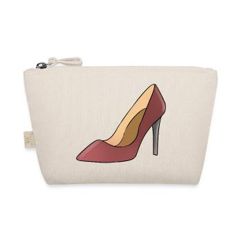 High Heel / Hohe Schuhe - Bio-Täschchen - Natur - Vorne