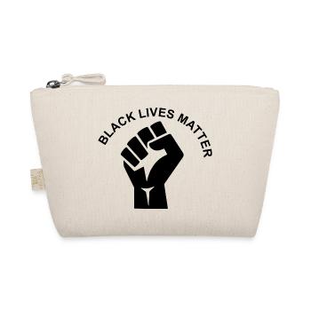 BLACK LIVES MATTER - Bio-Täschchen - Natur - Vorne