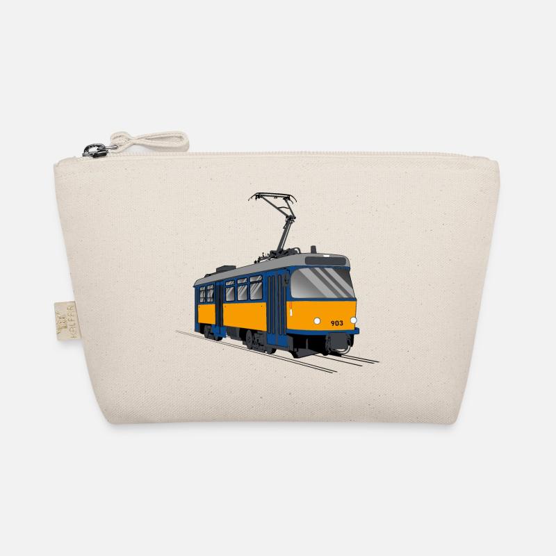 T4D Straßenbahn T4D-MT Strassenbahn Geschenk Bio-Täschchen