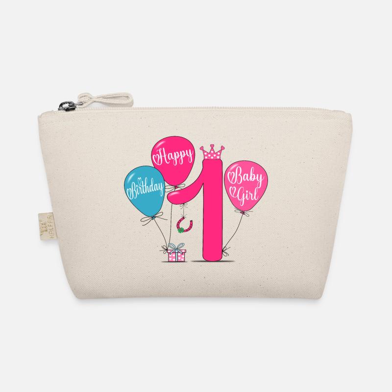 Joyeux anniversaire 1 bébé fille Trousse biologique