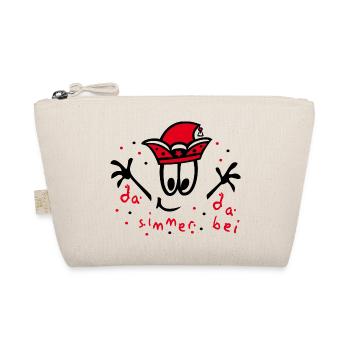 Carnival with confetti, carnival - Organic Pouch - nature - Front