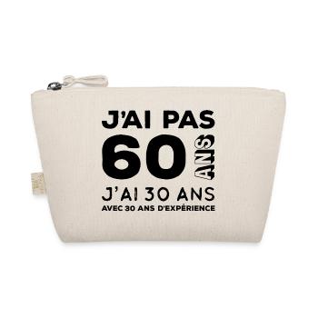Anniversaire 60 ans - Trousse biologique - nature - Devant