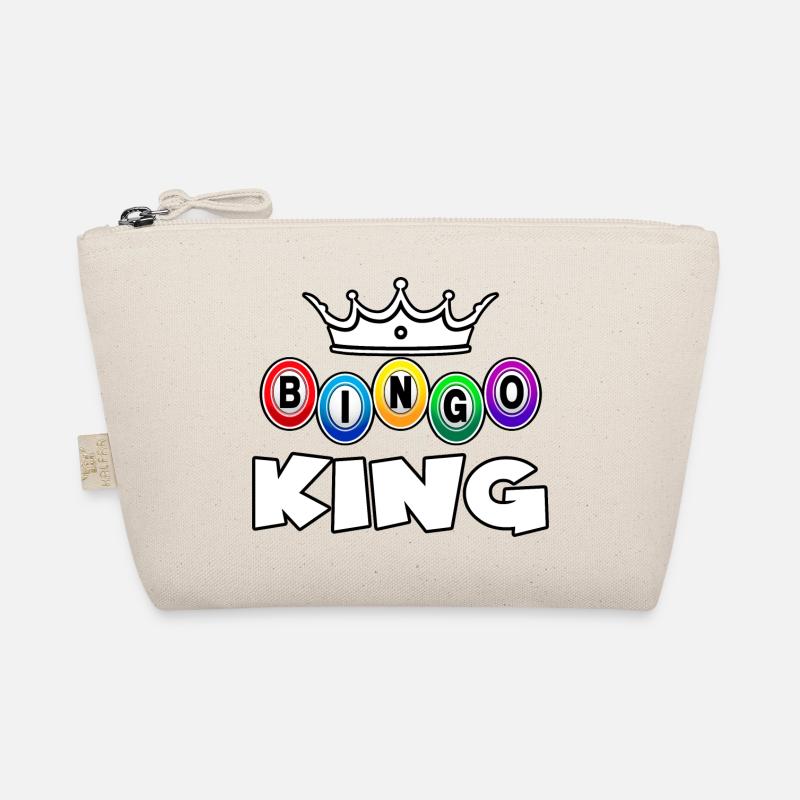 Bingo King Krone Spiel Gewinner karte Bio-Täschchen
