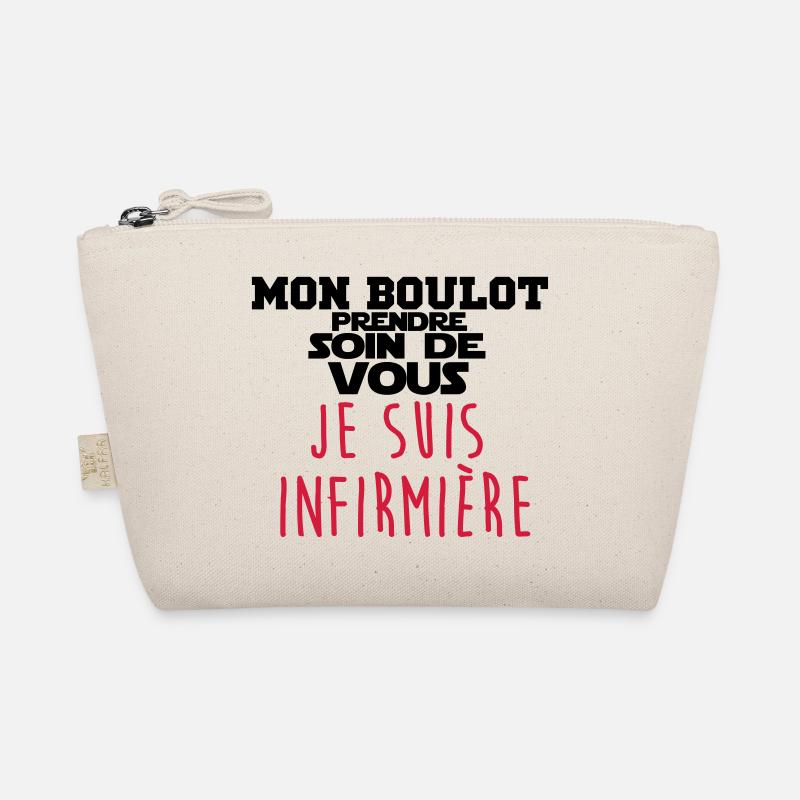 je suis infirmière - Trousse biologique - nature