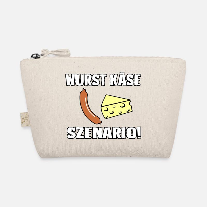 Wurst Käse Szenario - Bio-Täschchen - Natur