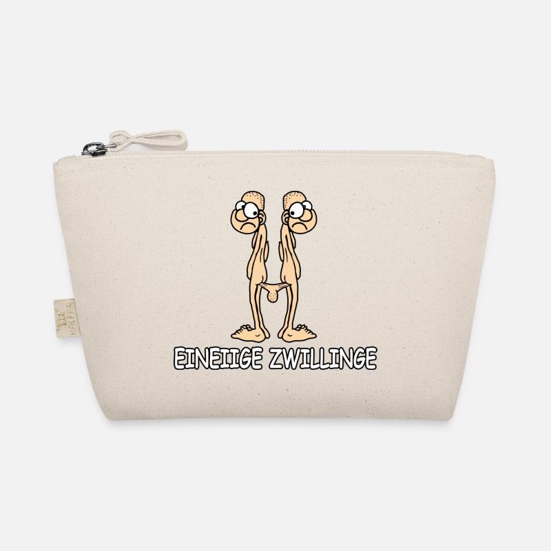 Eineiige Zwillinge Bio-Täschchen