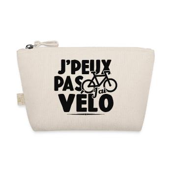 Je Peux Pas J'ai Vélo Cadeau Cycliste - Trousse biologique - nature - Devant