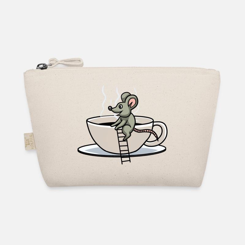 Good Morning Coffee Caffeine Mouse Rodent Breakfast Organic Pouch