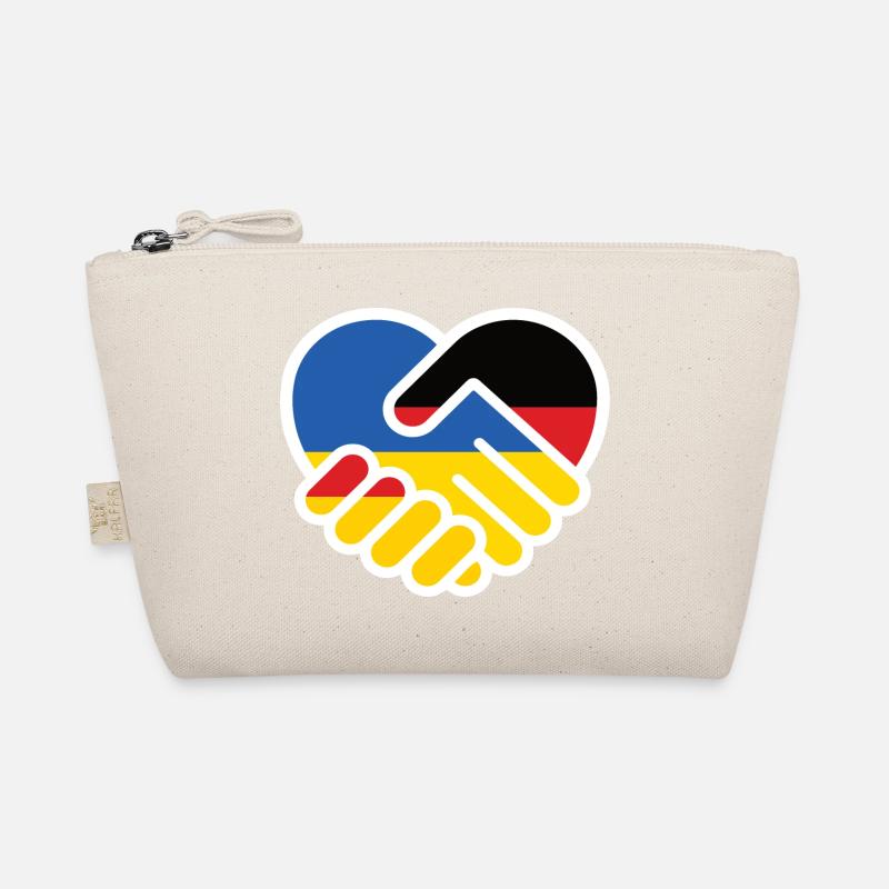 Solidaritätsherz DeutschlandUkraine Bio-Täschchen